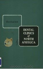 DENTAL CLINICS OF NORTH AMERICA SYMPOSIUM ON OCCLUSION     PDF电子版封面    JAMES V.GIORDANO 