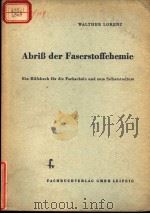 ABRISS DER FASERSTOFFCHEMIE     PDF电子版封面     