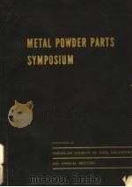METAL POWDER PARTS SYMPOSIUM     PDF电子版封面     