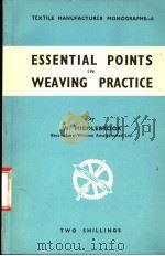 ESSENTIAL POINTS IN WEAVING PRACTICE     PDF电子版封面    W.MIDDLEBROOK 