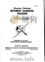 INSTRUMENT CALIBRATION PROCEDURE AF-18（ PDF版）