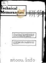 TECHNICAL MEMORANDUM     PDF电子版封面     