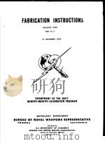 FABRICATION INSTRUCTIONS TDOD-11（ PDF版）
