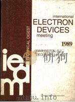 INTERNATIONAL ELECTRON DEVICES MEETING 1989（ PDF版）