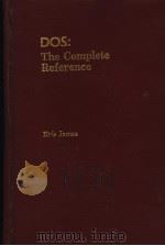 DOS：THE COMPLETE REFERENCE（1987 PDF版）