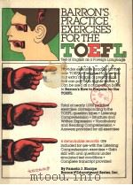 BARRON‘S PRACTICE EXERCISES FOR THE TOEFL TEST OF ENGLISH AS A FOREIGN LANGUAGE（ PDF版）