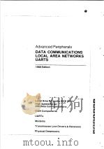 ADVANCED PERIPHERALS SATA COMMUNICATIONS LOCAL AREA NETWORKS UARTS     PDF电子版封面     