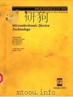 MICROMACHINED DEVICE TECHNOLOGY     PDF电子版封面    MARK RODDER 