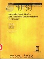MICROELECTRONIC DEVICE AND MULILEVEL INTERCONNECTION TECHNOLOGY（ PDF版）