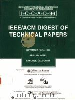 IEEE/ACM INTERNATIONAL CONFERENCE ON COMPUTER-AIDED DESIGN 1996（ PDF版）