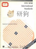 BOOK OF SEMI STANDARDS 1991 VOLUME 2B EQUIPMENT AUTOMATION/SOFTWARE DIVISION     PDF电子版封面     