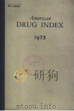 AMERICAN DRUG INEDX 1975（ PDF版）