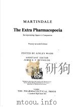 THE EXTRA PHARMACOPOEIA   1977  PDF电子版封面  0853691142   