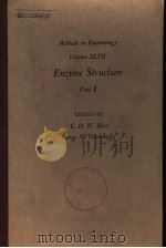 METHODS IN ENZYMOLOGY  VOLUME XLVII  ENZYME STRUCTURE  PART E   1977  PDF电子版封面  0121819477  C.H.W.HIRS 