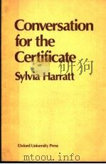 CONVERSATION FOR THE CERTIFICATE SYLVIA HARRATT（ PDF版）