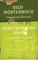 BILDWORTERBUCH DEUTSCH UND RUSSISCH     PDF电子版封面     