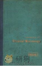 HANDBOOK OF CHEMICAL MICROSCOPY  VOLUME 1     PDF电子版封面     