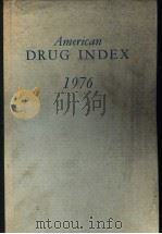 AMERICAN DRUG INDEX 1976（1976 PDF版）