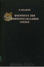 GRUNDRISS DER MAKROMOLEKULAREN CHEMIE     PDF电子版封面     