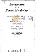 BIOCHEMISTRY AND HUMAN METABOLISM（ PDF版）