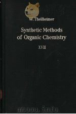 SYNTHETIC METHODS OF ORGANIC CHEMISTRY  VOL.18     PDF电子版封面    W.THEILHEIMER 