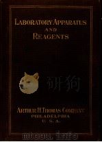 LABORATORY APPARATUS AND REAGENTS     PDF电子版封面    ARTHUR H.THOMAS COMPANY 