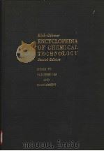 KIRK-OTHMER  ENCYCLOPEDIA OF CHEMICAL TECHNOLOGY  SECOND EDITION  INDEX TO VOLUMES 1-22 AND SUPPLEME     PDF电子版封面     