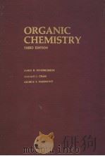 ORGANIC CHEMISTRY  THIRD EDITION     PDF电子版封面    JAMES B.HENDRICKSON  DONALD J. 