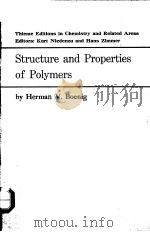 STRUCTURE AND PROPERTIES OF POLYMERS（ PDF版）