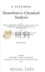 A TEXT-BOOK QUANTITATIVE CHEMICAL ANALYSIS FOURTH EDITION（ PDF版）