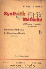 SYNTHETIC METHODS OF ORGANIC CHEMISTRY VOL.6     PDF电子版封面    W.THEILHEIMER 