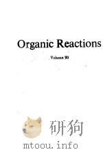 ORGANIC REACTIONS VOLUME 20     PDF电子版封面     