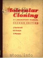 MOLECULAR CLONING  A LABORATORY MANUAL SECOND EDITION  1（1989 PDF版）
