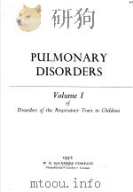 PULMONARY DISORDERS VOLUME Ⅰ（1972 PDF版）