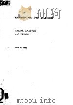 SCREENING FOR CANCER（1980 PDF版）