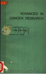 ADANCES IN CANCER RESEARCH  VOLUME 29（ PDF版）