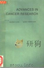 ADVANCES IN CANCER RESEARCH  VOLUME 30（ PDF版）