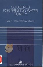 GUIDELINES FOR DRINKING-WATER QUALITY VOL.1（1984 PDF版）