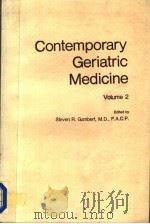 CONTEMPORARY GERIATRIC MEDICINE  VOL.2   1986  PDF电子版封面  0306420554   