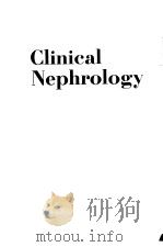 CLINICAL NEPHROLOGY（1971 PDF版）