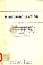 MICROCIRCULATION  VOLUME 1（ PDF版）
