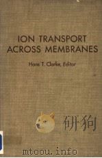 ION TRANSPORT ACROSS MEMBRANES（ PDF版）