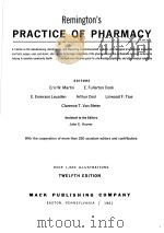 REMINGTON'S PRACTICE OF PHARMACY（ PDF版）