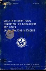 SEVENTH INTERNATIONAL CONFERENCE ON SARCOIDOSIS AND OTHER GRANULOMATOUS DISORDERS VOLUME 278（ PDF版）