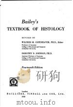 BAILEY'S TEXTBOOK OF HISTOLOGY  FOURTEENTH EDITION（ PDF版）