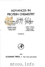 ADVANCES IN PROTEIN CHEMISTRY  VOLUME 16   1961  PDF电子版封面    C.B.ANFINSEN，JR.  M.L.ANSON  K 