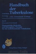 HANDBUCH DER TUBERKULOSE III     PDF电子版封面    PROF.DR.J.HEIN  PROF.DR.DR.H.C 
