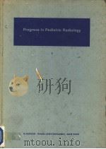PROGRESS IN PEDIATRIC RADIOLOGY  VOLUME 1   1967  PDF电子版封面     