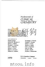 FUNDAMENTALS OF CLINICAL CHEMISTRY（ PDF版）