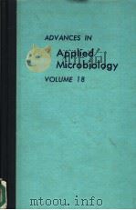 ADVANCES IN APPLIED MICROBIOLOGY  VOLUME 18（1974 PDF版）